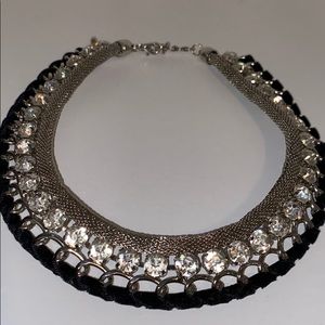 Sparkle crystal choker necklace